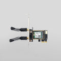 Intel AX210 WiFi 6E PCIe Card with 8Dbi Antennas Set
