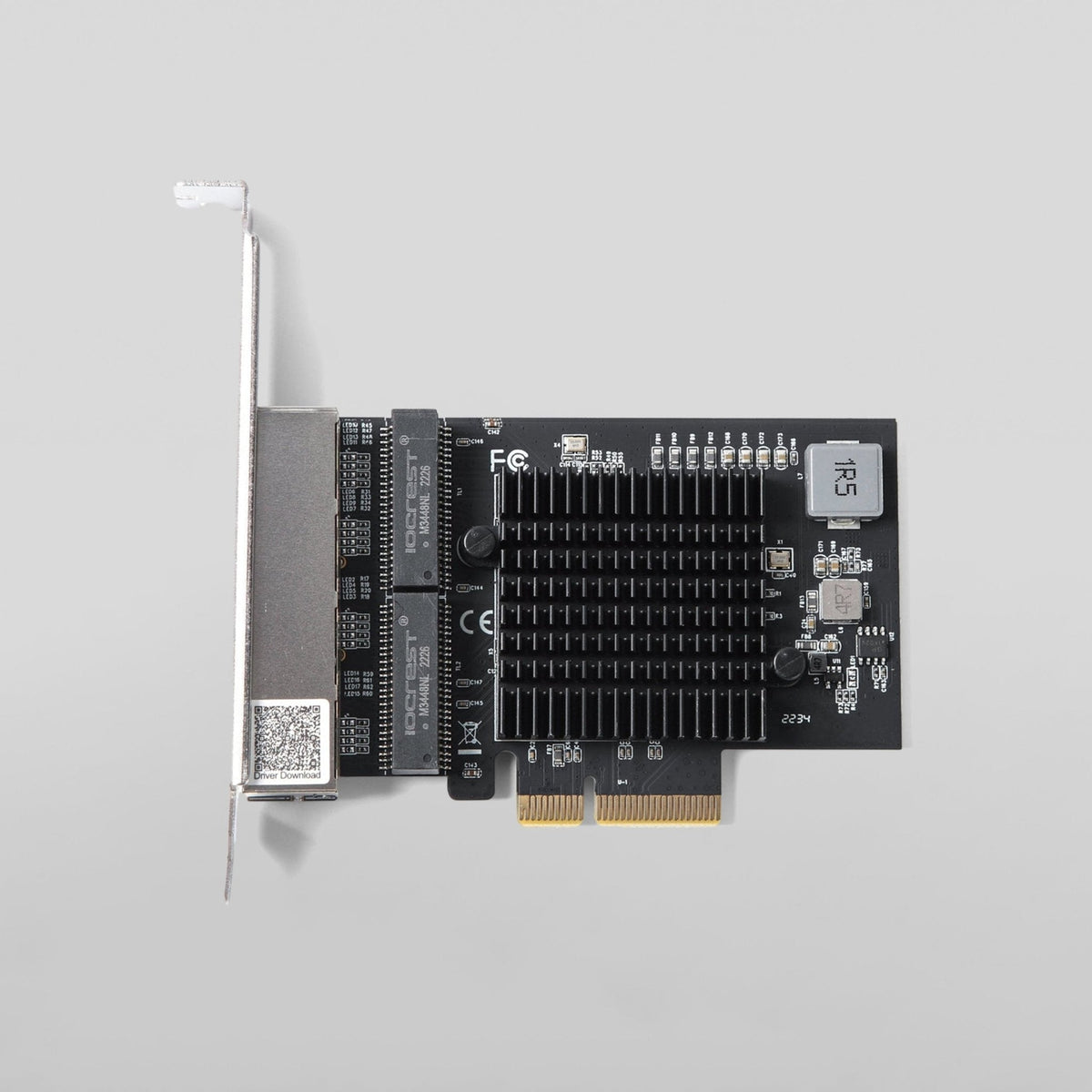 PCIe to 4-Port 2.5G Ethernet Adapter Realtek RTL8125B Chipset